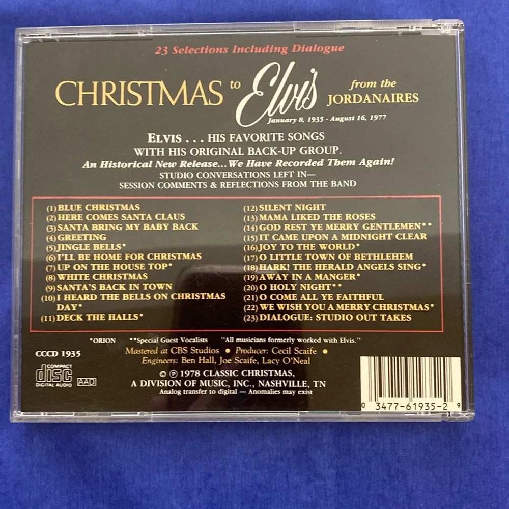 Elvis Presley Christmas CD - BUNDLE & SAVE! - Picture 3 of 3